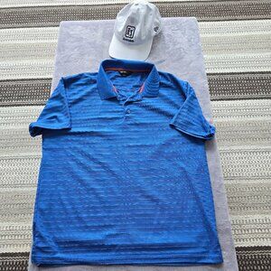 VROOM performance shirt and New ERA Scotsdale Golf cap package